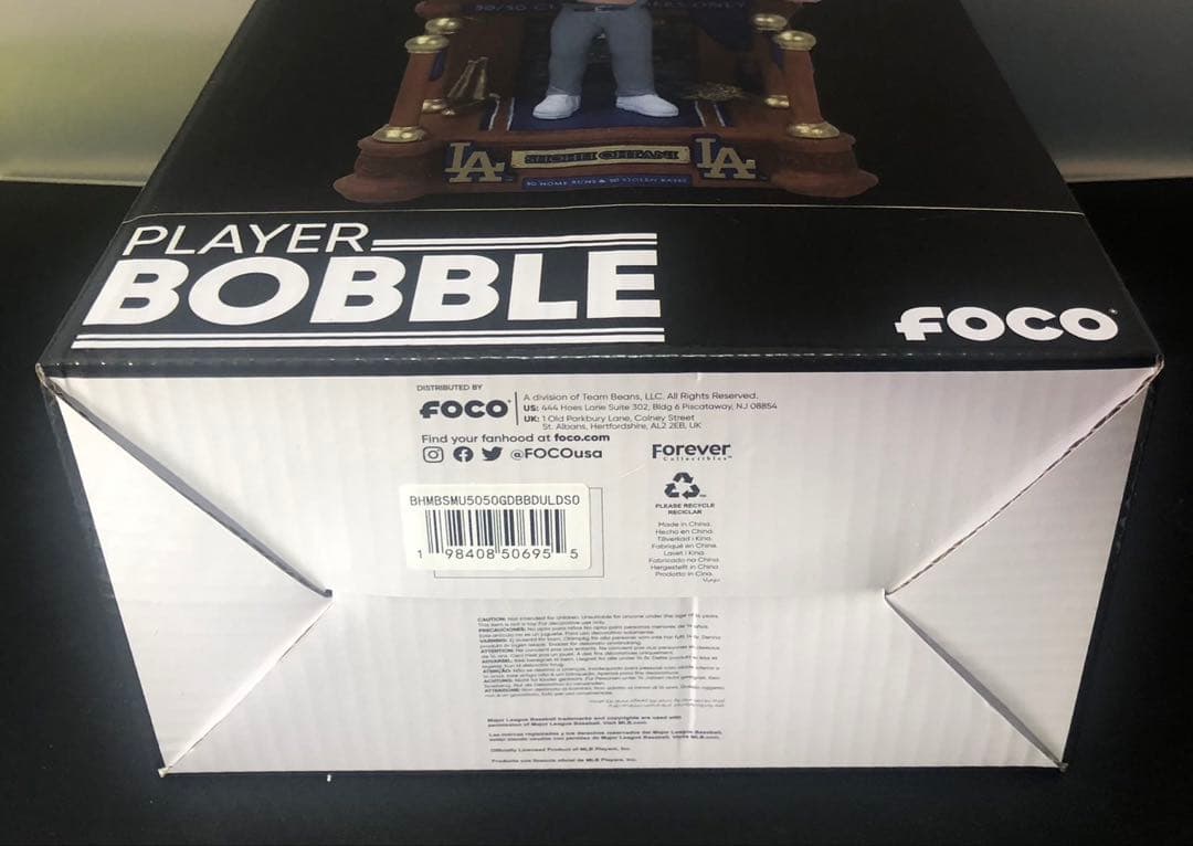 大谷翔平50本塁&50盗塁 50/50クラブエントリーボブルヘッド 150個限定