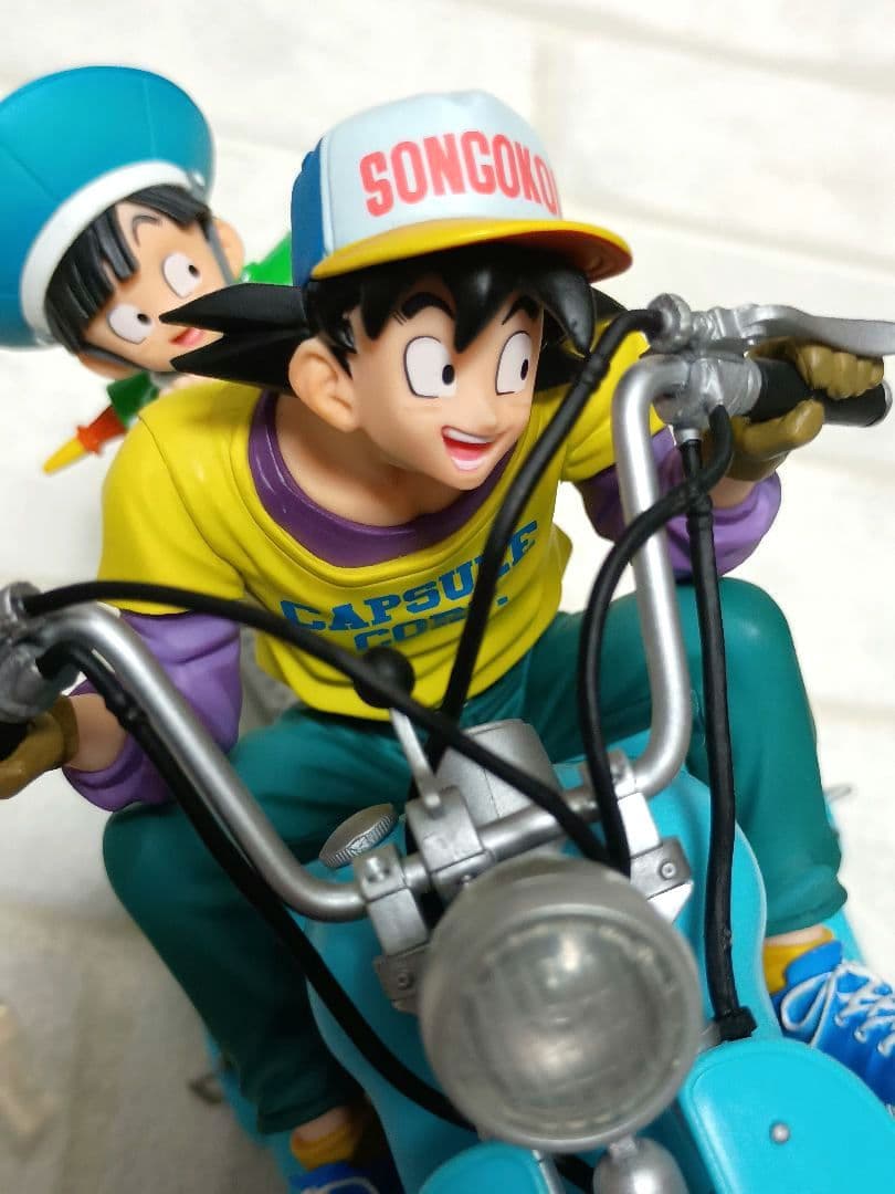 【ジャンク品 台座無し】 ドラゴンボール 一番くじ メカフィギュア 悟空 悟飯