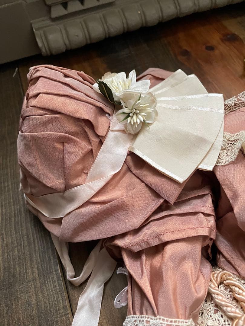 SALE˚✧₊⁎ ♡シルク ドールドレス & ボネ♡ビスクドールドレス⁎⁺˳✧༚