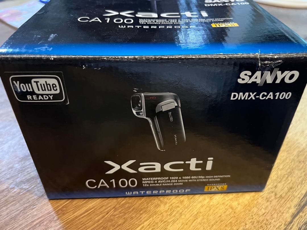 【週末値下】SANYOザクティ水中ムービーセットXacti DMX-CA100