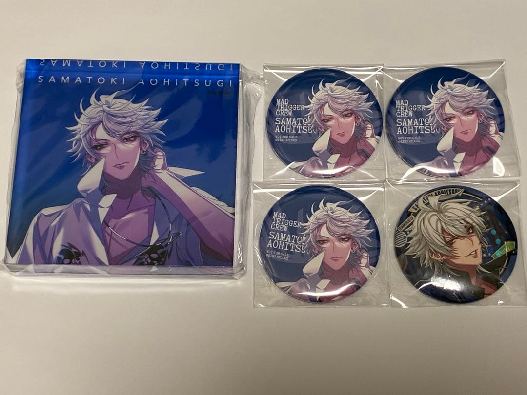 ヒプマイ 左馬刻 ファンミ缶 アクリルブロック flava2