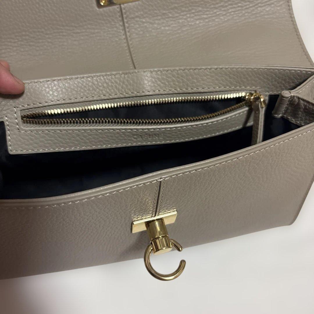 カフネ Medium Stance グレー バッグ