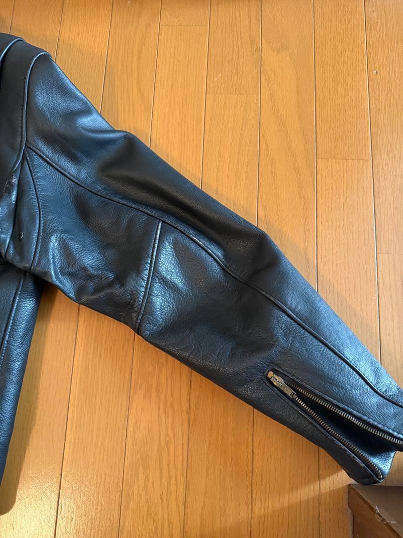 Schott シングルライダース ブラック 40