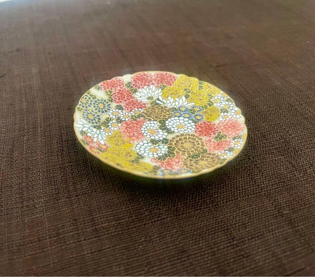 空女　さん作　京薩摩　豆皿