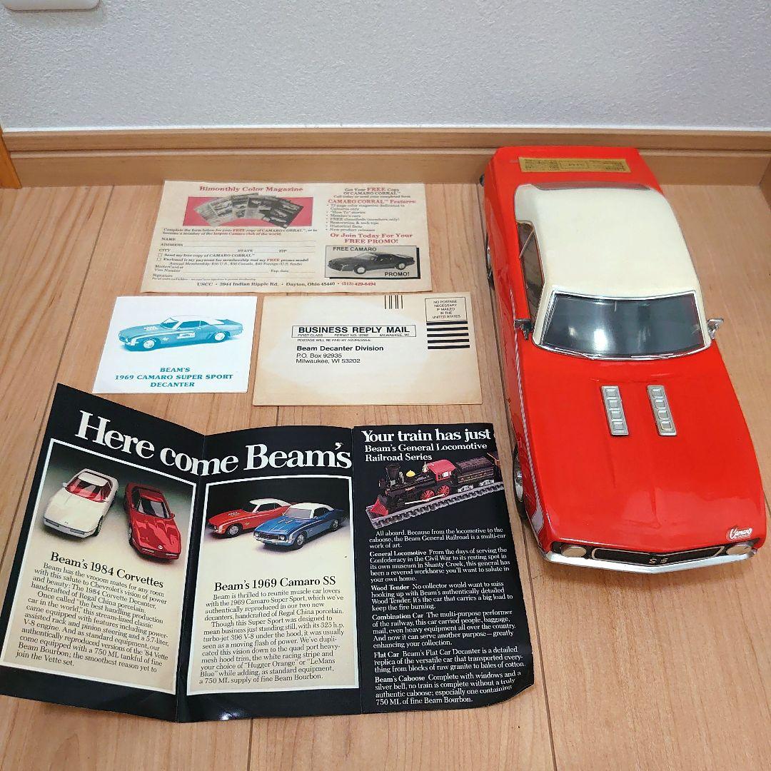 BEAM 1969 CAMARO SS カマロ カーボトル ウイスキー