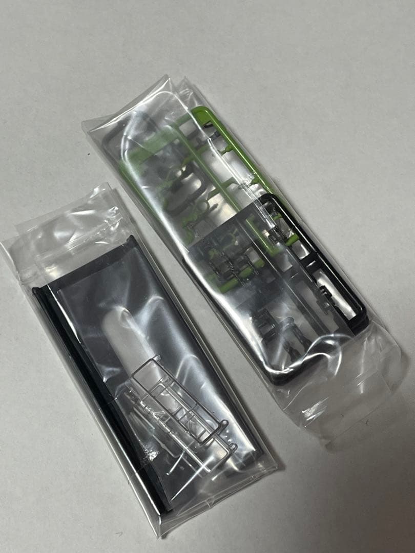 加工品 TOMIX 98422 103系 黒サッシ　ウグイス色　基本セット