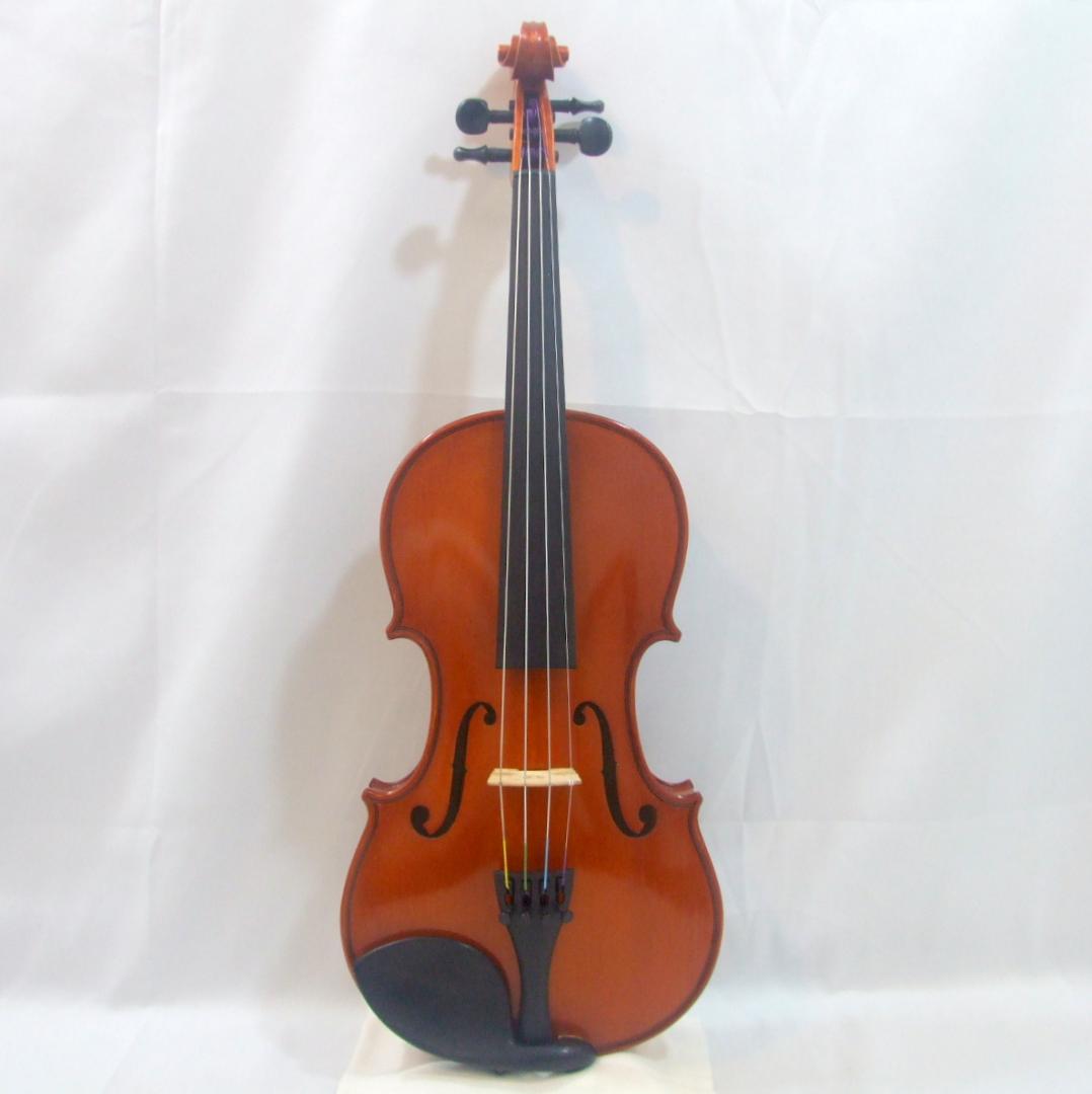 グリガ バイオリン 4/4 弓 ケース 虎杢 弓 美品セット メンテ済み