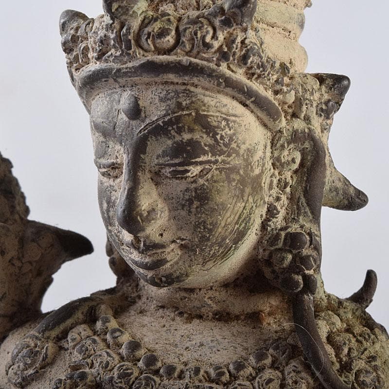 中国　古銅　チベット仏　クメール仏　西蔵仏像　ガンダーラ　C　R8970