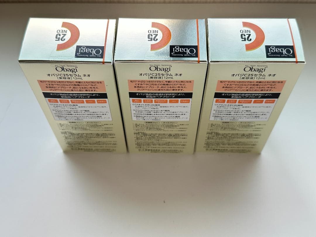 【新品未開封】Obagi オバジ C25 セラム ネオ 12ml 美容液 3本！