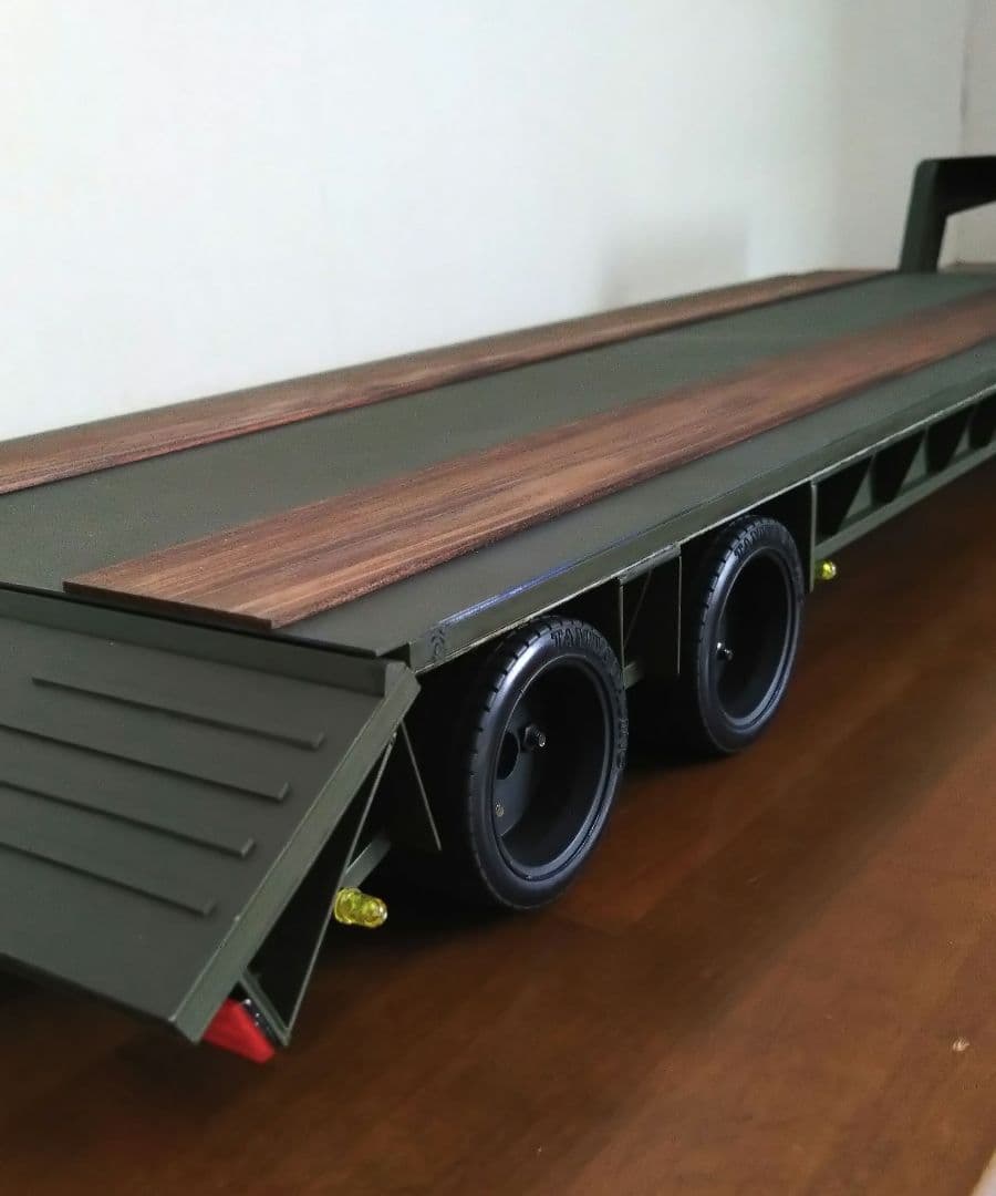 ラジコン低床トレーラー自作品