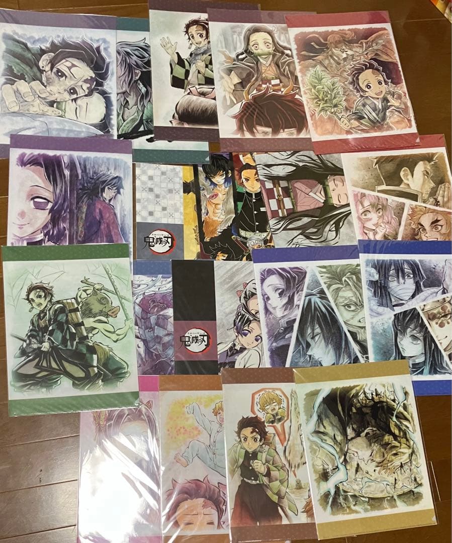 鬼滅の刃クリアファイルまとめ売り