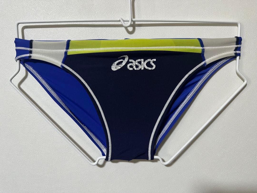 【レア】asics 競パン　ネイビー　SSサイズ