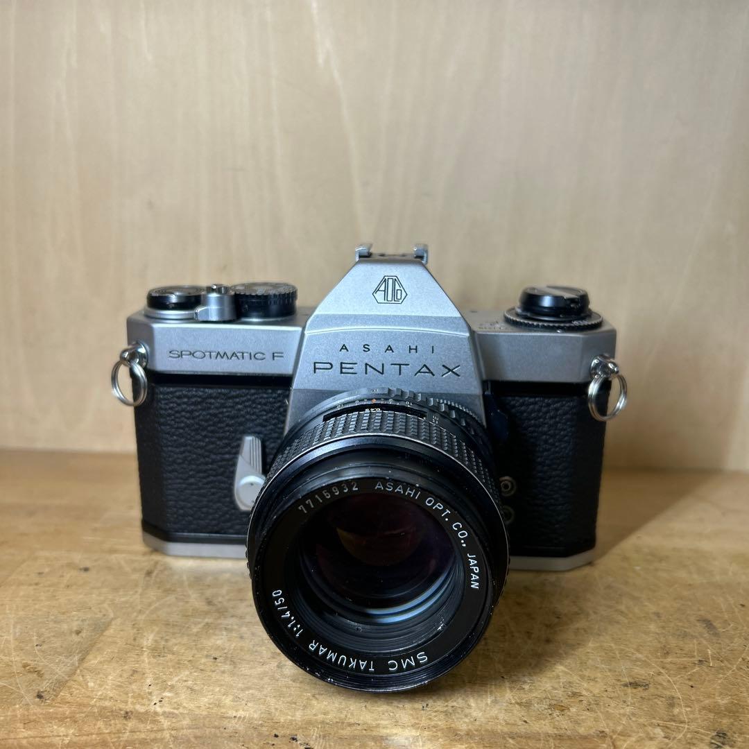 Pentax SPF+SMC Takumar 50 f1.4 完動ボディー極美品