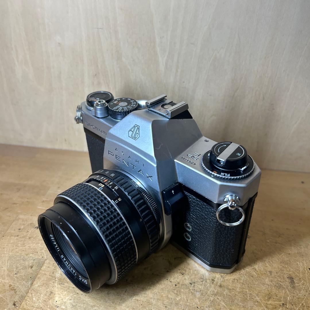 Pentax SPF+SMC Takumar 50 f1.4 完動ボディー極美品