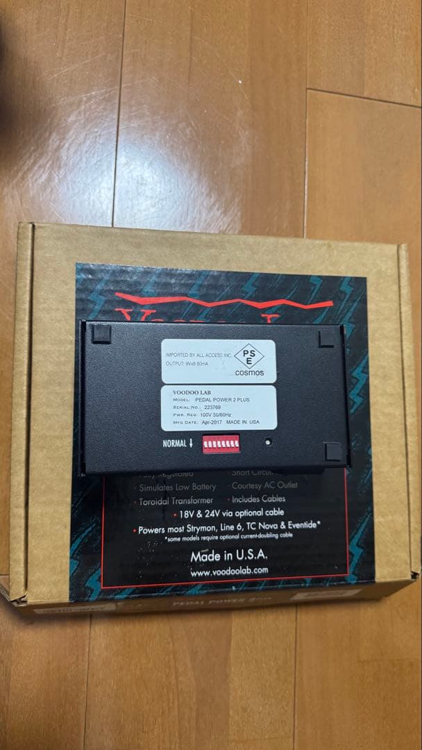 ジャンク品 Voodoo Lab PEDAL POWER 2 PLUS
