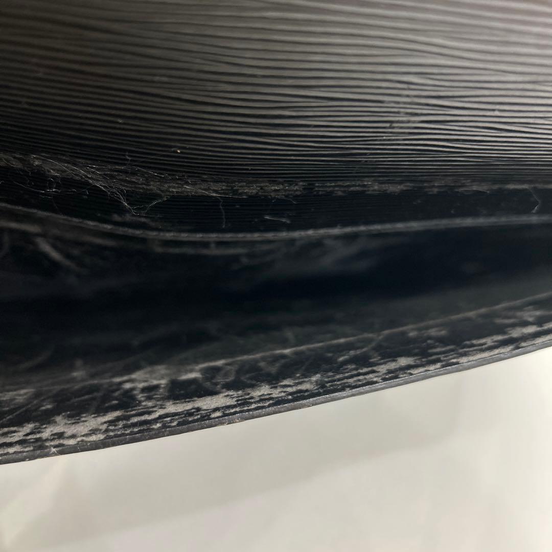 ブリーフケース　ルイヴィトン　エピ　コンセイエ　ブラック