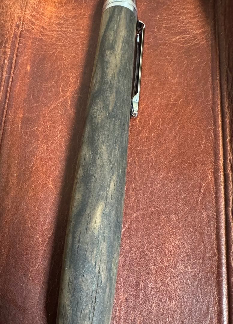 新品未使用‼️ 工房楔　黒柿 トレチェーレ　シャープペンシル0.5mm 孔雀杢？