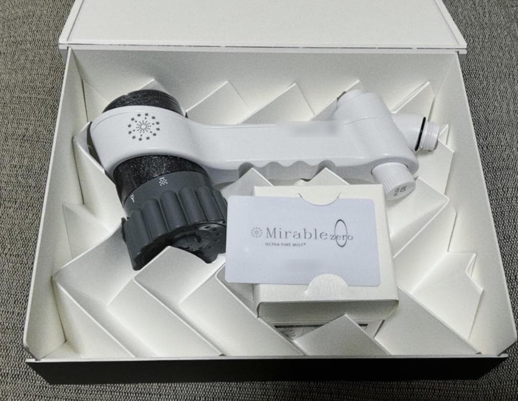 未使用 Mirable zero ウルトラファインミスト シャワーヘッド 美容