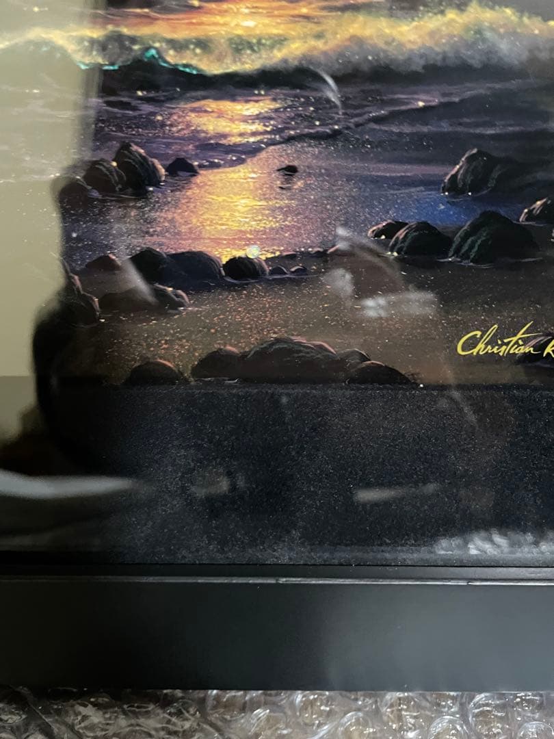 [真作] クリスチャン・リース・ラッセン 「愛藏版　　作品保証書付き