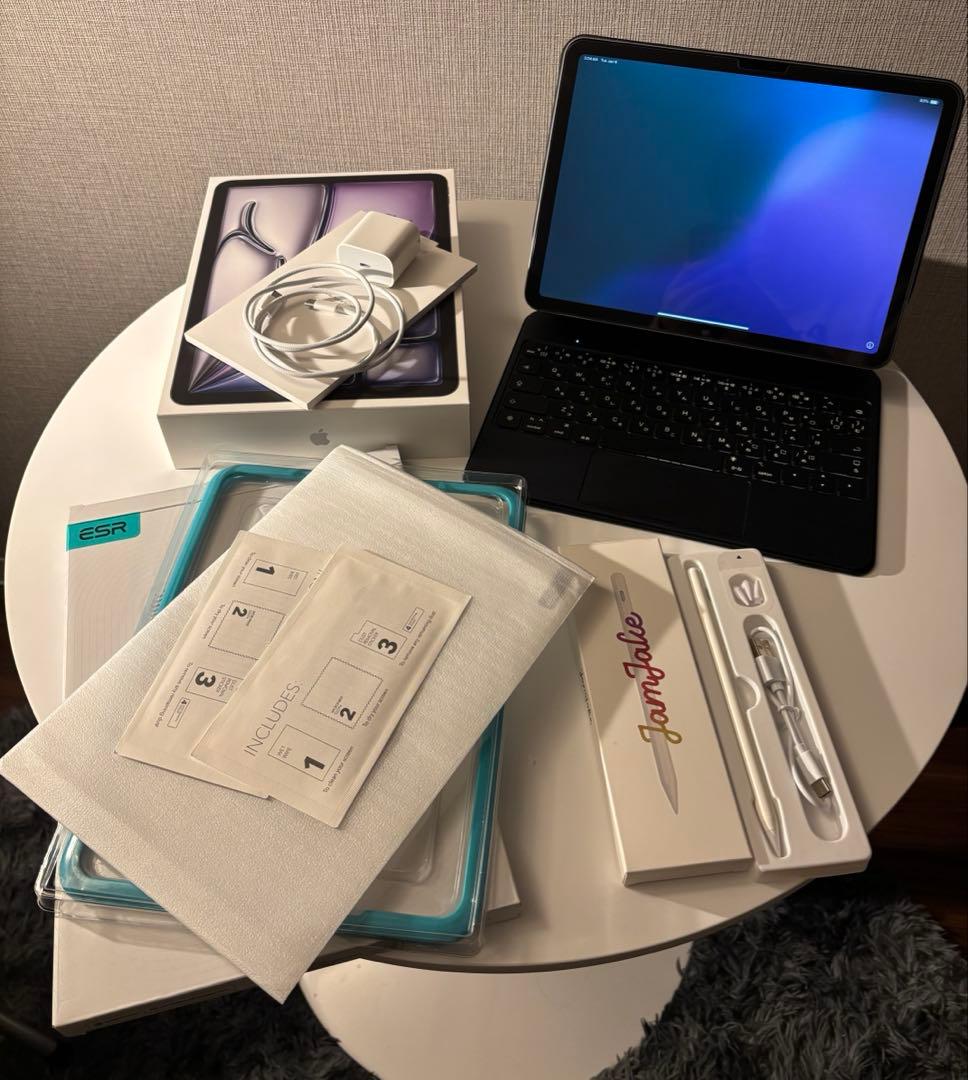 （値下げ可）iPad Air 11インチ M3 128GB スペースグレイセット