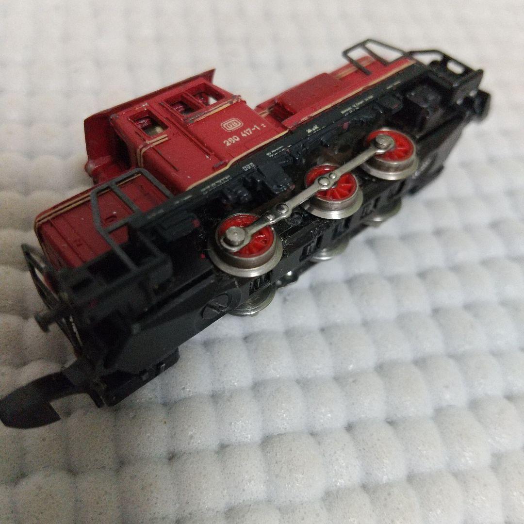 超精密！Marklin mini-club ディーゼル機関車＆客車2両／Zゲージ