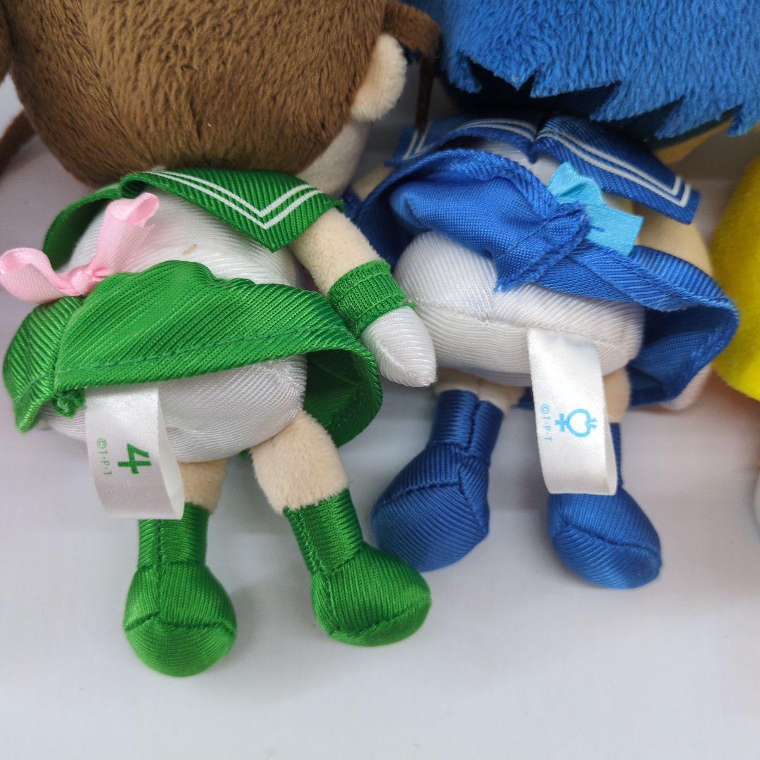 【美品】セーラームーン 20周年 miniぬいぐるみクッション 10体セット