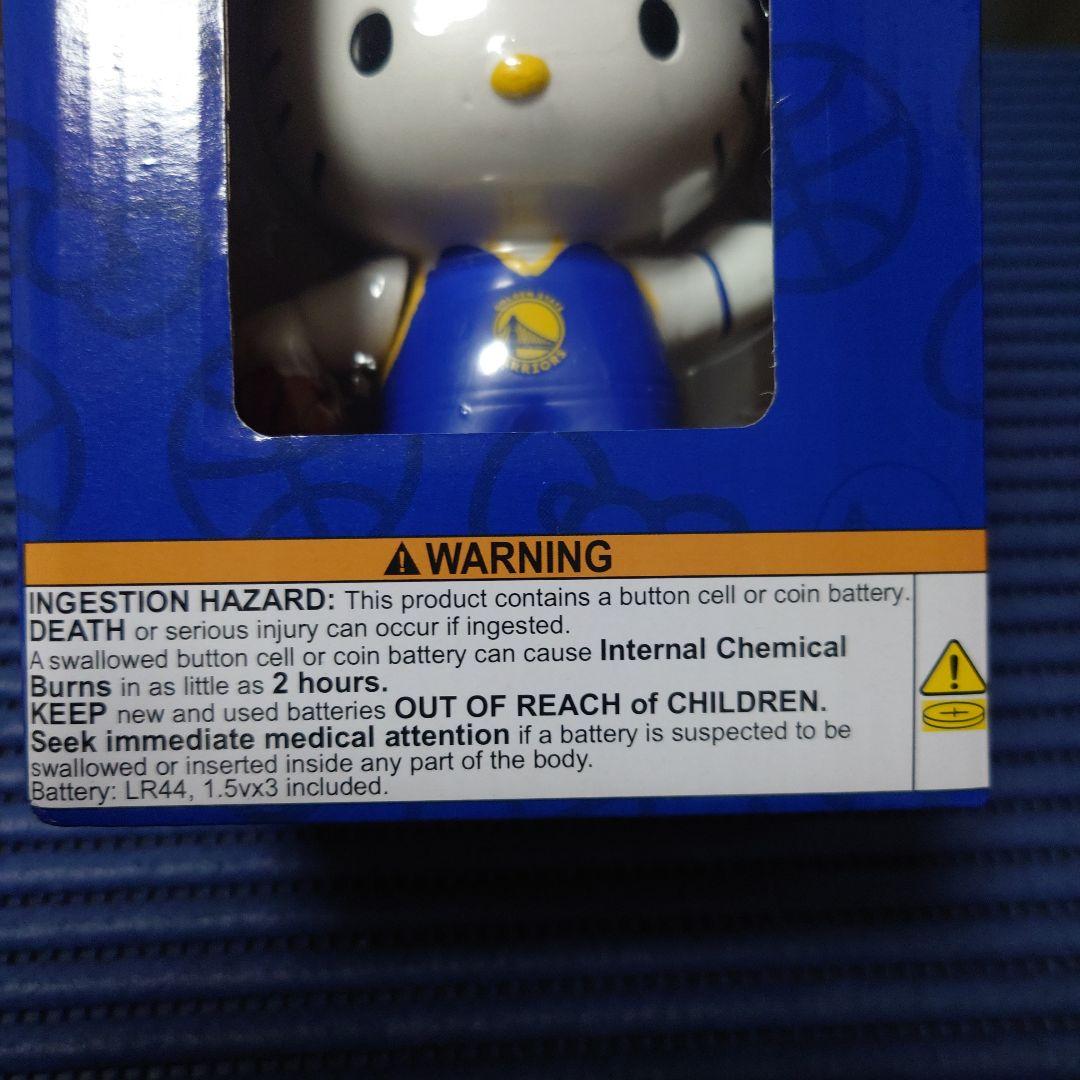 ハローキティ　ボブルヘッド　NBA非売品2025　ウォーリアーズ