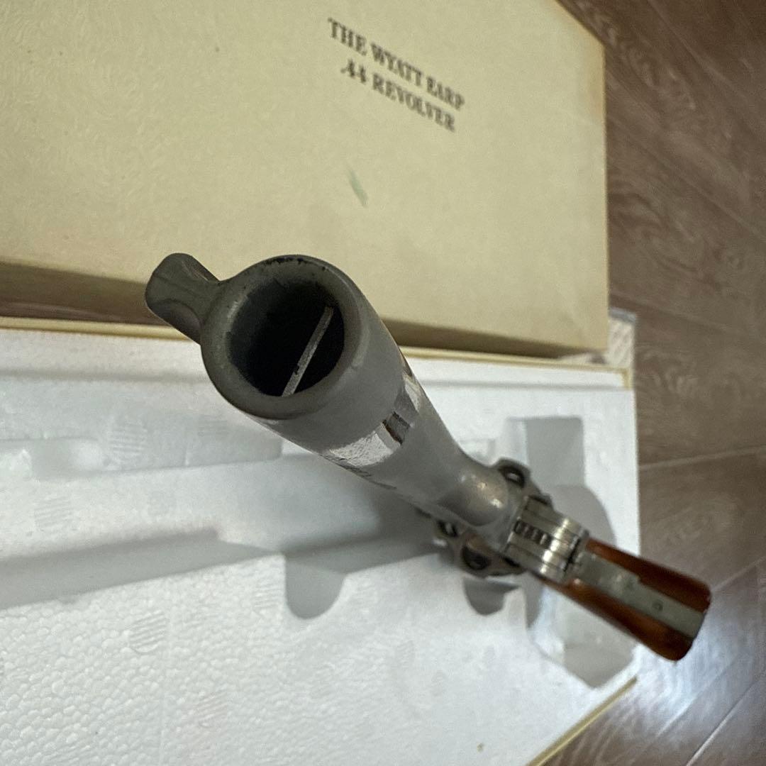 ワイアット アープ 44 リボルバー フランクリン ミント モデルガン 観賞用