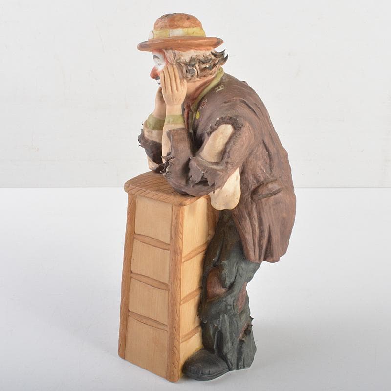 台湾製　Flambro　Taiwan　フィギュリン　ピエロ　道化師　CR7066