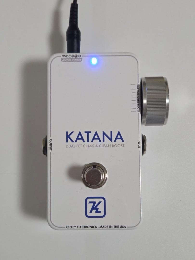 keeley KATANA BOOST ‘Throwback White’