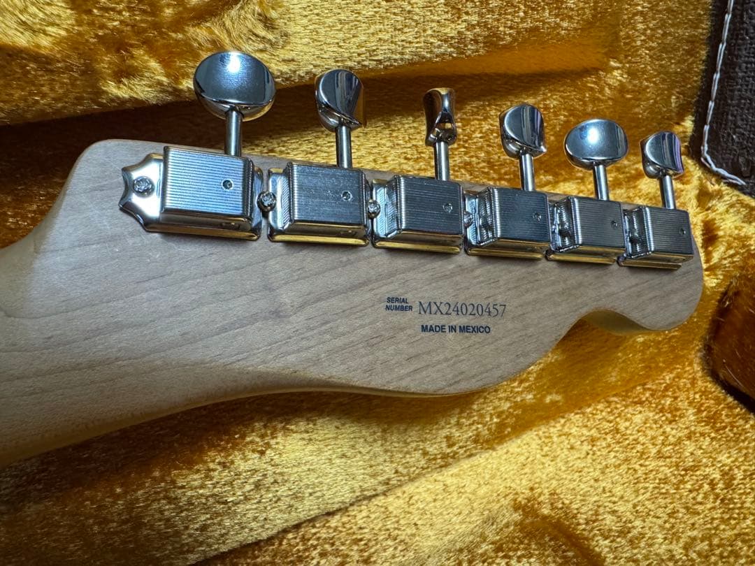 RSギターワークス風テレキャス アンティクアカラー