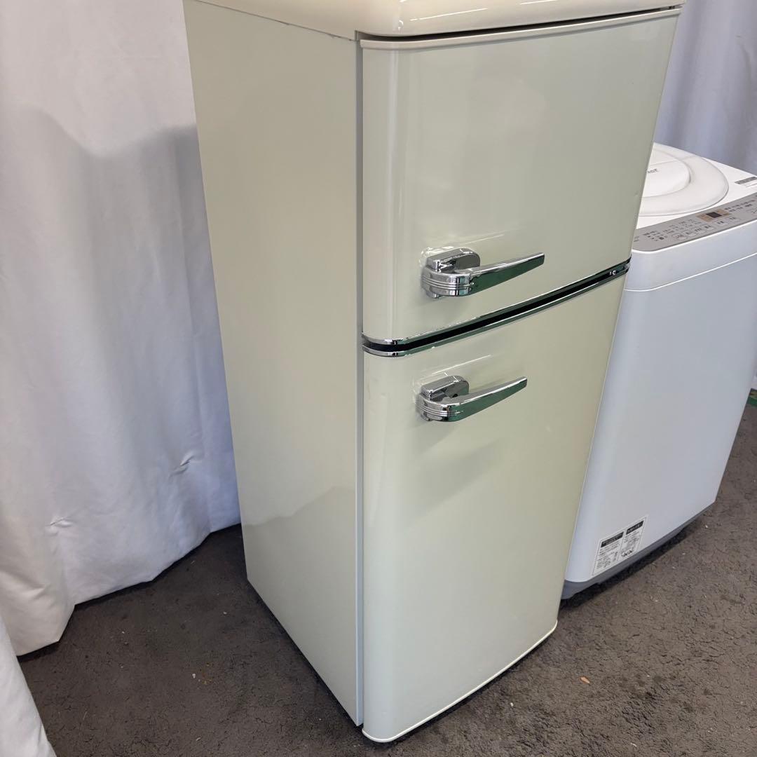 90　一人暮らし　レトロ冷蔵庫　洗濯機　7キロ　SHARP　設置無料　安い　中古