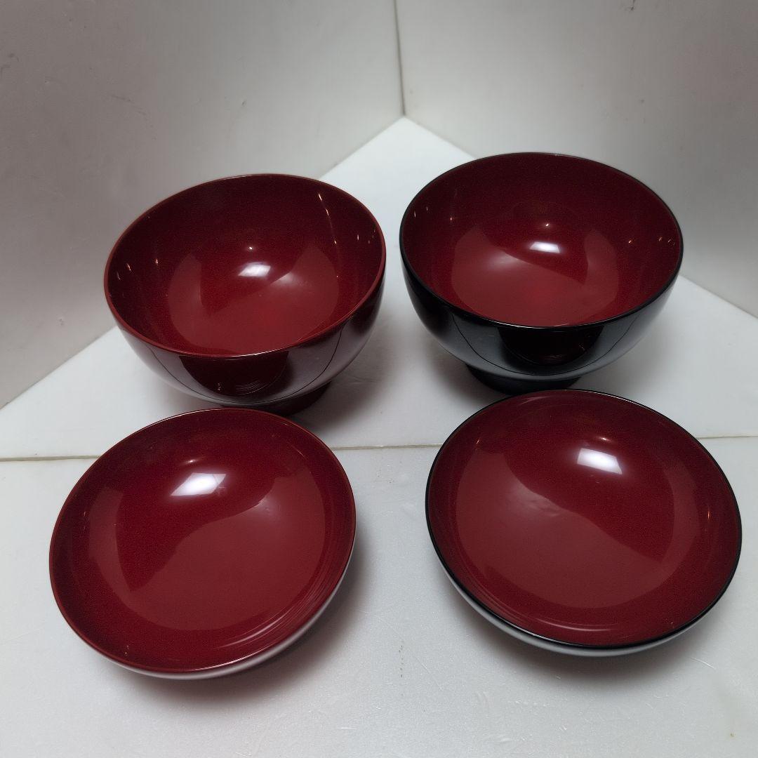 越前漆器　夫婦雑煮椀