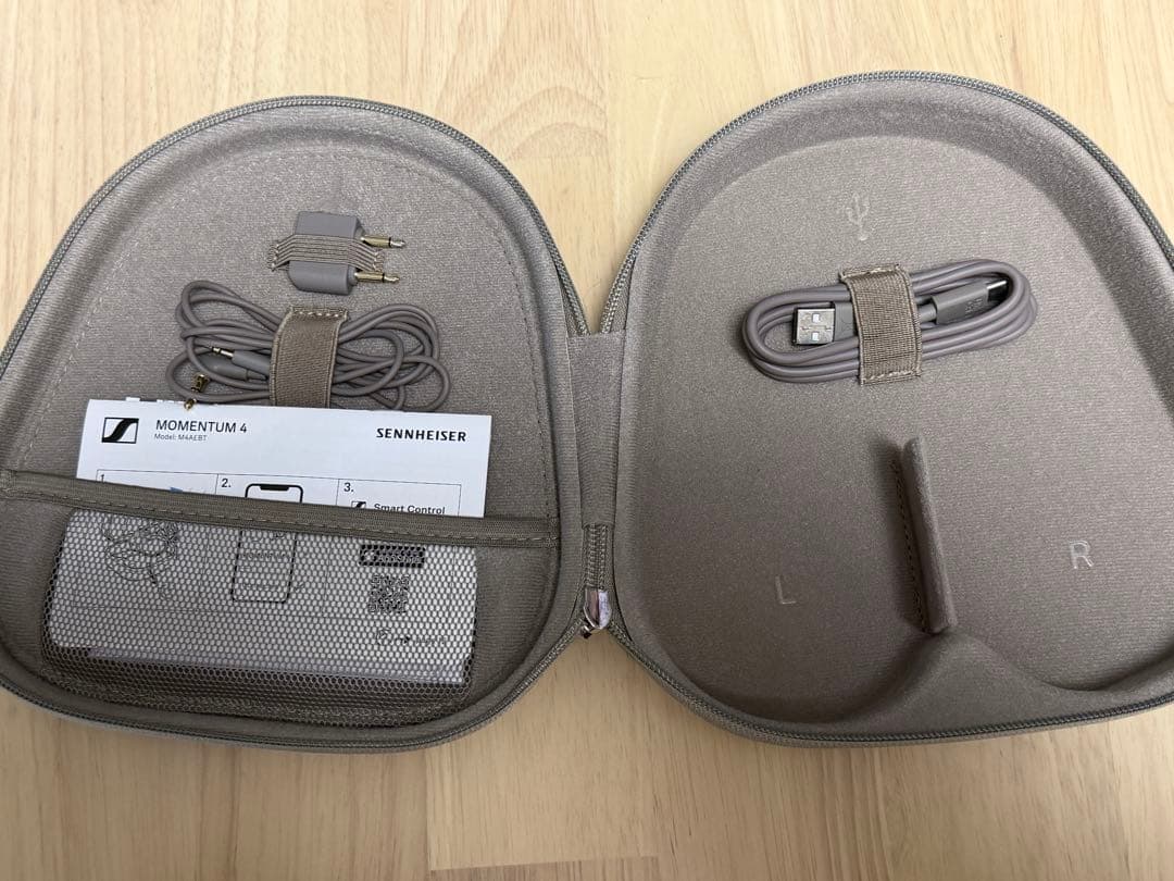 【美品】ゼンハイザー Momentum4Wireless ワイヤレスヘッドホン