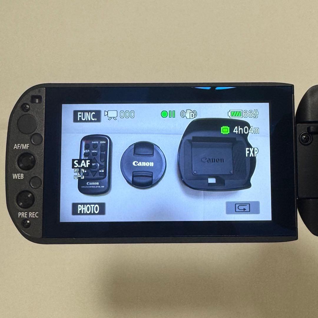 【画面に不具合】 Canon HDビデオカメラ iVIS HF G20 ジャンク