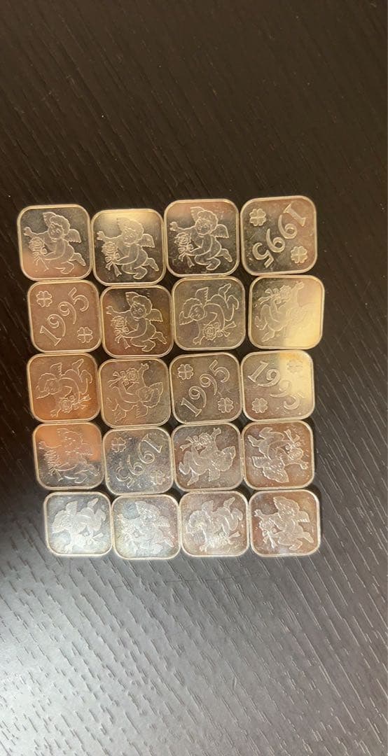 造幣局発行 純銀ちびメダル（20枚）