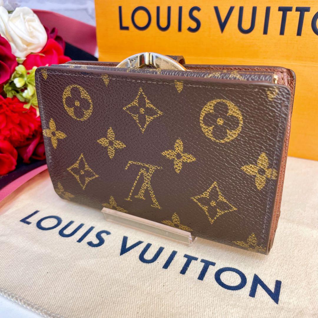 ✨極美品✨️新型 ヴィトン ポルトフォイユ ヴィエノワ モノグラム がま口 財布