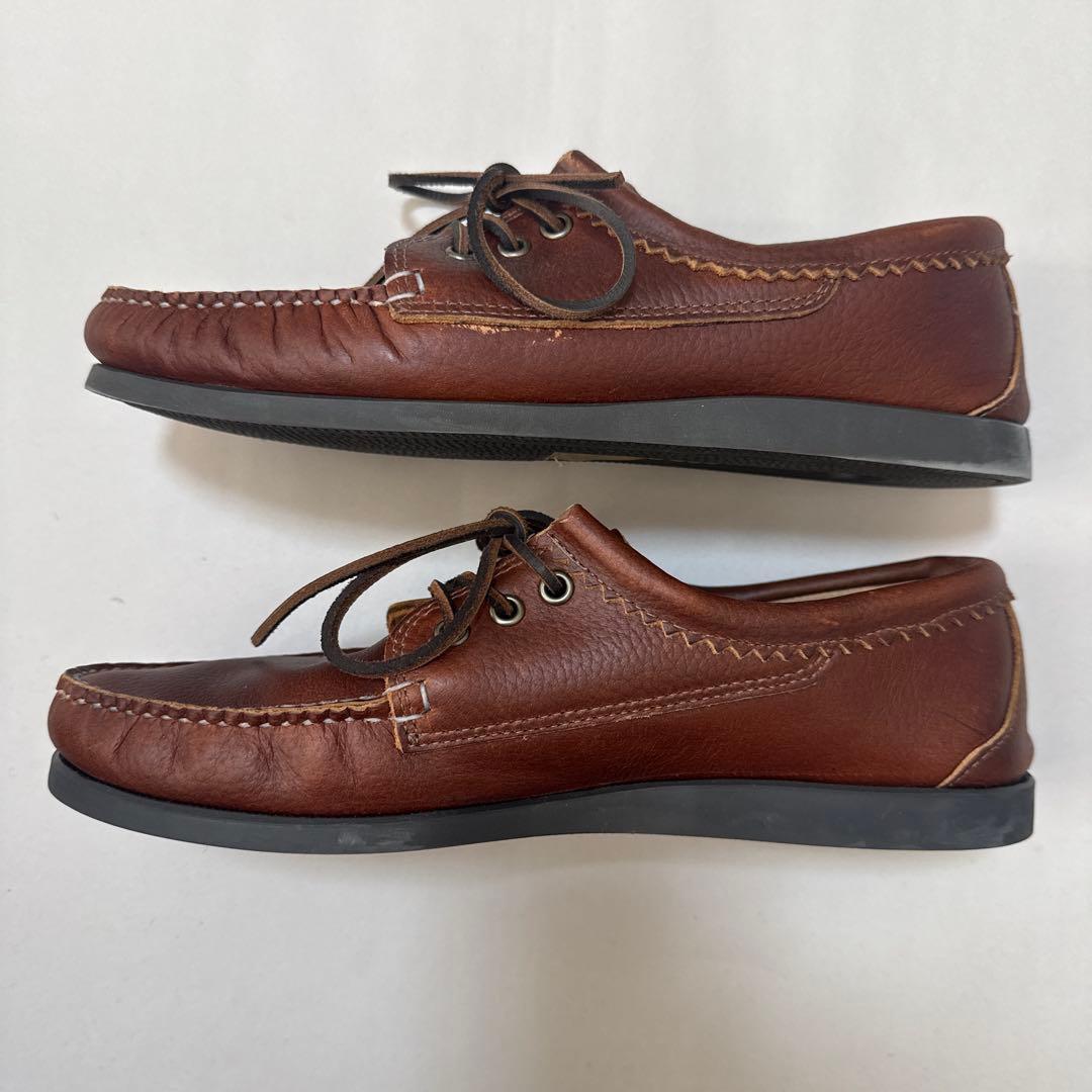 Quoddy モカシン　デッキシューズ　ブラウン27.5cm