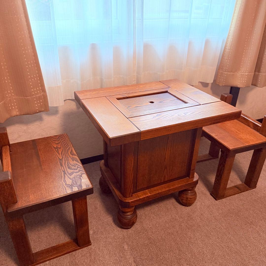 囲炉裏　テーブル　アンティーク