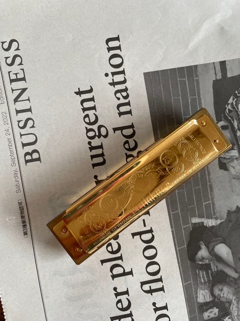 美しい　小さな　C ハーモニカ　HOHNER 箱付き