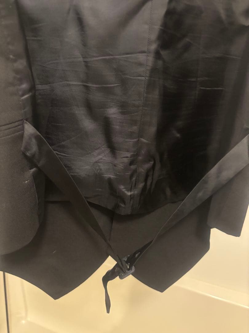 DIOR HOMME デザインダブルプリーツジレ★ベスト50