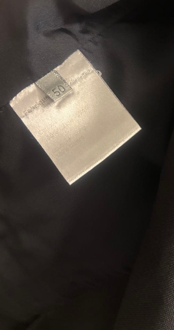 DIOR HOMME デザインダブルプリーツジレ★ベスト50