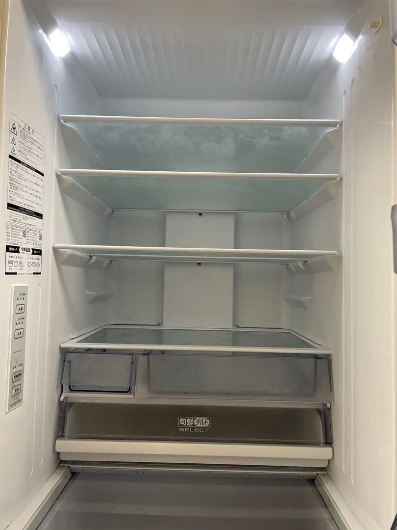 ホワイト冷蔵庫