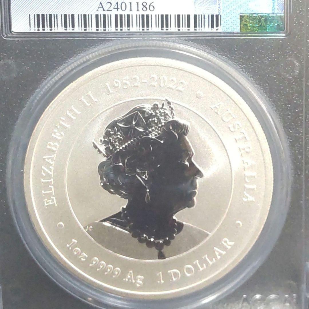 【最高鑑定】2024年 干支の竜 1オンス銀貨 ACCA MS70 龍 純銀