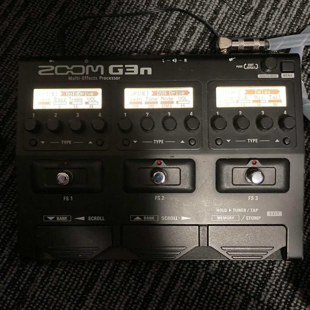 ZOOM G3n マルチエフェクトプロセッサー