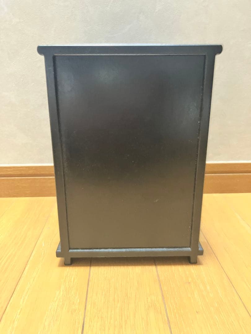 津軽塗 レトロ ミニタンス 小箪笥 3段 引き出し 小物入れ 収納 箱 卓上