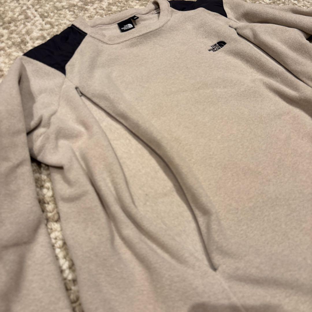 THE NORTH FACE グレージュ 長袖ワンピース SM