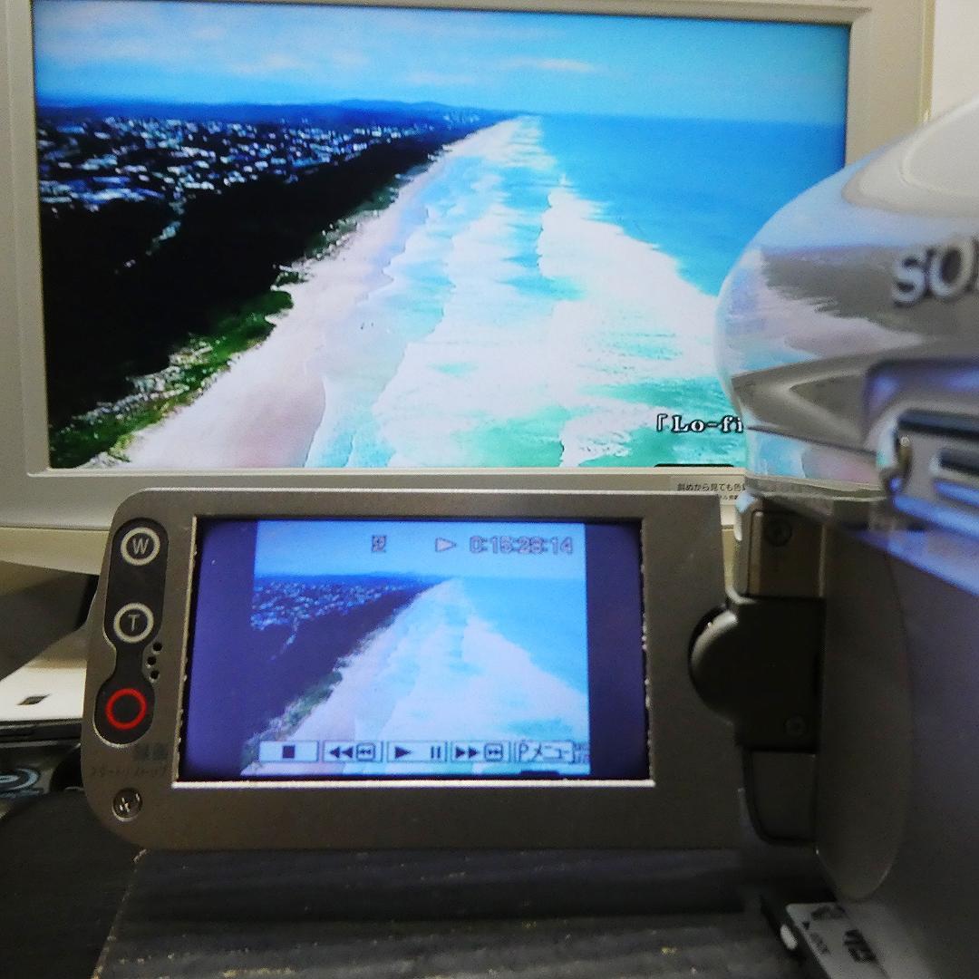 美品・動作品 ソニー DCR-HC90 MiniDVビデオカメラ　DVD化に最適