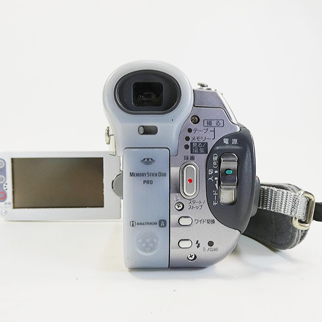 美品・動作品 ソニー DCR-HC90 MiniDVビデオカメラ　DVD化に最適