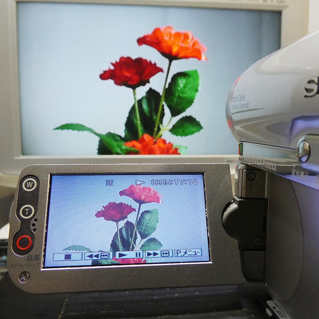 美品・動作品 ソニー DCR-HC90 MiniDVビデオカメラ　DVD化に最適